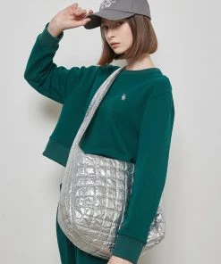 [LUV IS TRUE] FW 21 QUILTING BAG(SILVER)