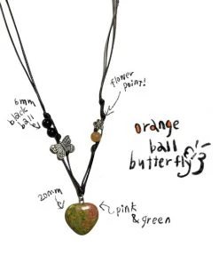 [PINCUNOMARU] Seasonless Orange Ball Butterfly