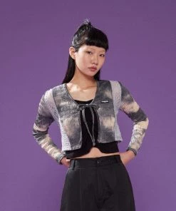 Best Sellers [PLASMASPHERE] FW 21 SEIREN CARDIGAN(GREY)