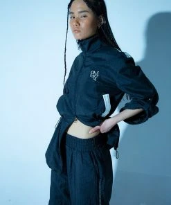 [GIMMETHEYOUNG] 20SS G_STRING LINE JUMPER / BLACK