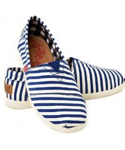 [DRILLEYS] Seasonless Alphagata Navy Blue Stripe (Woman)