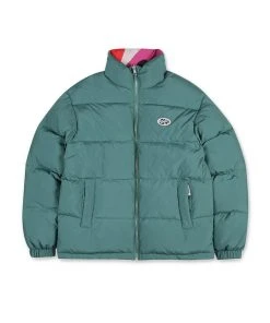 YOUTH BATH [YOUTHBATH] FW 21 DRAW GRAPHIC REVERSIBLE SHORT DOWN_GREEN Best Sellers