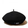 [SLEEPY SLIP]Seasonless 183; WOOL BLACK BERET SLEEPYS SLIP