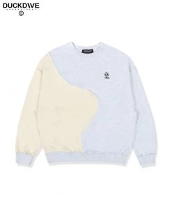 [DUCKDIVE] FW 21 Wave Sweat Beige Oatmeal Best Sellers