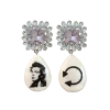[HURJABOYACC] Seasonless Punk Earrings _ Punk Series_Pink