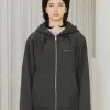 [13MONTH] FW 21 HOODIE ZIP UP SWEATER (CHARCOAL)