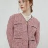 Best Sellers [BENSIMON] FW 21 TWEED JACKET - PINK