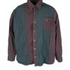[OY] FW 21 PIGMENT MIX CHECK SHIRTS-DARK GREEN/RED