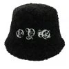 [OY] Seasonless DEVIL LOGO BOUCLE BUCKET HAT-BLACK Best Sellers
