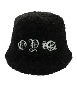 [OY] Seasonless DEVIL LOGO BOUCLE BUCKET HAT-BLACK Best Sellers