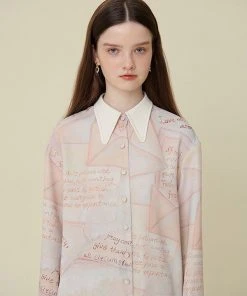 Best Sellers [GOCORI] FW 21 LETTER FROM HEAVEN SHIRTS