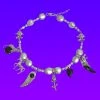 [HURJABOYACC] Seasonless Punk Grey Pearl Necklace_Black