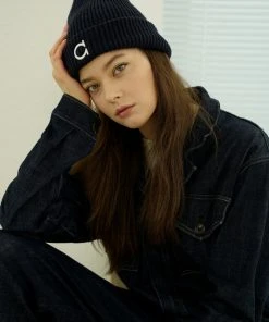 [CABEZA] Seasonless Signature Beanie_Navy Best Sellers