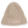 Best Sellers [LIBERE KOREA] Seasonless GLITCH BEANIE / BEIGE