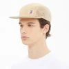 BAD IN BAD [BADINBAD] FW 21 NAME TAG LOGO CAMP CAP_BEIGE