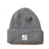 [SLEEPY SLIP] Seasonless SS LOGO GRAY BEANIE