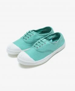 [BENSIMON] Seasonless BENSIMON WOMAN TENNIS LACET - TURQUOISE