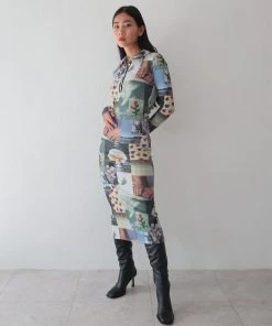 JULIE BEANS [JULYE HAN] FW 21 Collar Button Dress - Moments Best Sellers