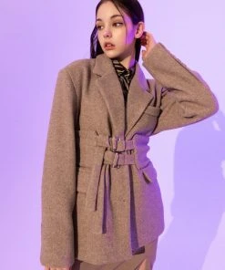 [BABLETWO] FW 21 Fantasia Corset Wool Jacket (BEIGE) Best Sellers