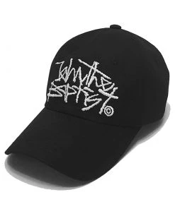 [JOHNTHEBAPTIST] Seasonless BIG LOGO BALL-CAP (BLACK)
