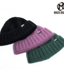 [MACK BARRY] Seasonless SOFT SHORT BEANIE