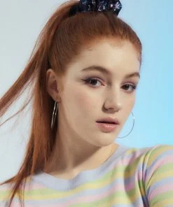 [LUV IS TRUE] Seasonless HAIR SCRUNCHIE(BLACK)