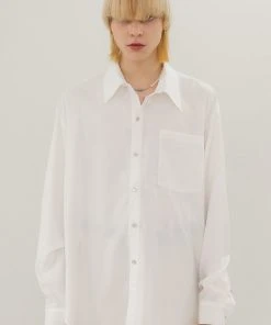 [ANOTHER YOUTH] FW 21 Back Slit Shirts - White