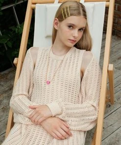 Best Sellers [ROCCI ROCCI] FW 21 Crochet Knit Bolero [IVORY]