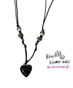 [PINCUNOMARU] Seasonless Black Flowerball