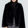 Best Sellers [OUTXO] Winter 21 Amy Short Fur Black