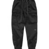 [C ROUTINE] FW 21 CR SIDE JIP-UP PANTS-BLACK