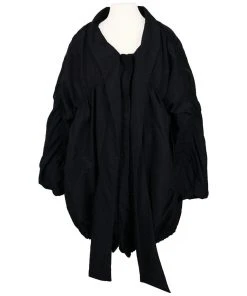 [CODE SHION] Winter 21 Long Ribbon Padded Jumper [black] Best Sellers