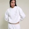[GLOWNY] FW 21 GLOWER SWEATSHIRT - WHITE Best Sellers