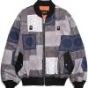 [LIBERE KOREA] FW 21 BANDANA BOMBER JACKET / BLACK