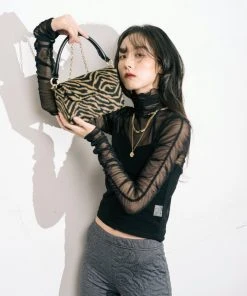 [RAYOUNG] Seasonless [RAYOUNG X BY ATELIER] NANO ROSY BAG _ ZEBRA BROWN