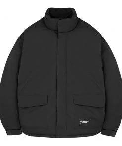 [C ROUTINE] FW 21 CR. Short Puffer Jacket - Black Best Sellers