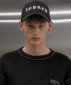 [INPREP] Seasonless IP1 LOGO CAP (BLACK/WHITE)