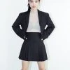 Best Sellers [CAPRICIEUX] FW 21 Pleats Skirt 2 (black)