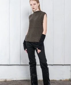 UNORMAL [UNUSUALNORMAL] FW 21 SLIM DENIM BOOTCUT _ BLACK Best Sellers