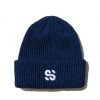 [SLEEPY SLIP] Seasonless SS LOGO BLUE BEANIE