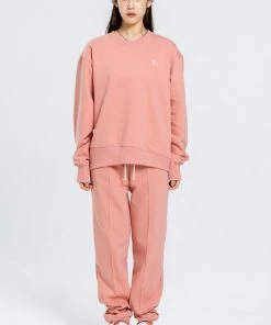 Best Sellers [OUTXO] Winter 21 Outxo Logo Jogger Pants Pink