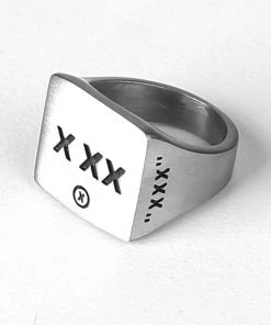 [SSY] Seasonless X XX LOGO RING (SURGICAL STEEL)