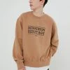 [BENSIMON] FW 21 HERITAGE LOGO OVER SWEATSHIRTS - BEIGE Best Sellers