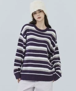 [AMES WORLDWIDE] Winter 21 MULTI STRIPE KNIT_PP Best Sellers