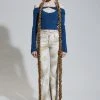 Best Sellers [PAIN OR PLEASURE] FW 21 SIDE CORSET PANTS Beige