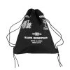 [AJO BY AJO] Seasonless Total Logo Drawstring Bag [Black]