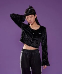 Best Sellers [PLASMASPHERE] FW 21 MILKY CARDIGAN(BLACK)