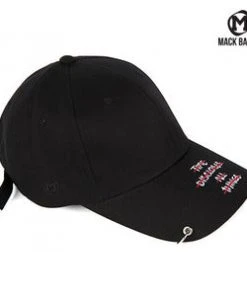 [MACK BARRY] Seasonless T.D.A.T CURVE RING CAP BLACK