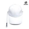[MACK BARRY] Seasonless LONGSTRAP CURVE CAP WHITE