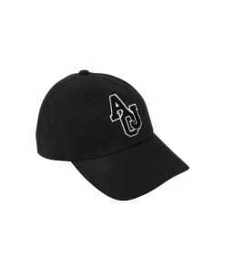 Best Sellers [AJO BY AJO] Seasonless Boucle Applique Logo Cap [Black]